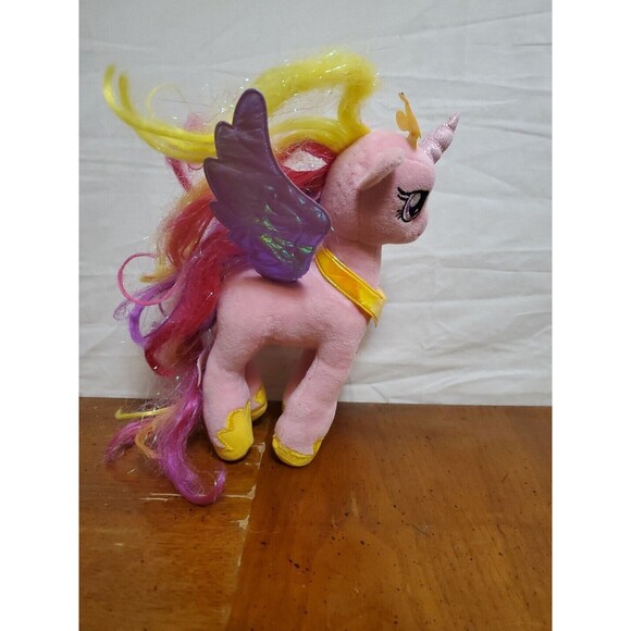 Princess Cadence Ty My Little Sparkle Pony 9" Unicorn/Wings Plush Toy;Pink; 2017 - Picture 3 of 6